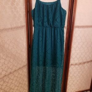 Maurice's crochet lace maxi dress